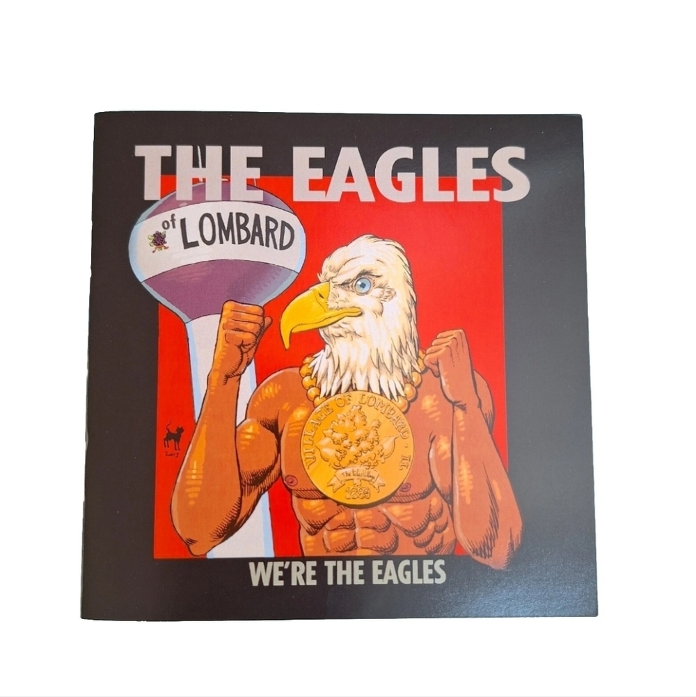 The Eagles of Lombard CD Album With Comic Book Super Rare Chicago Punk Rock